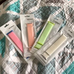 APPLE WATCH BANDS 4 piece
